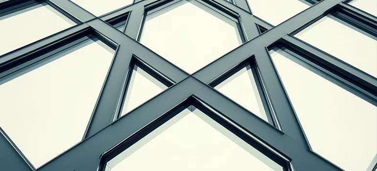 Geometric Window Shades in Key West, FL