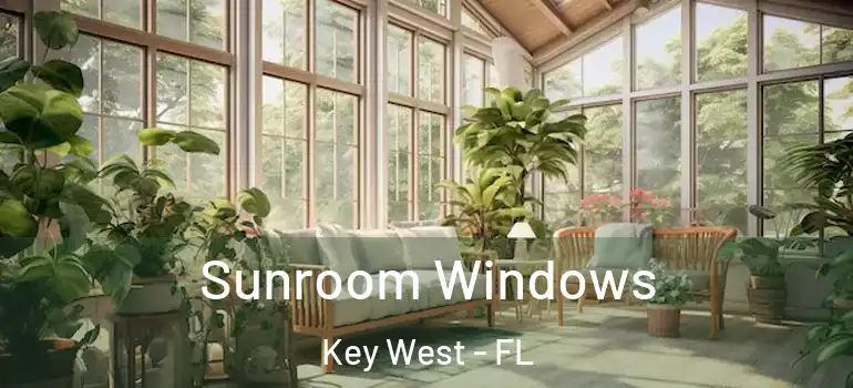 Sunroom Windows Key West - FL