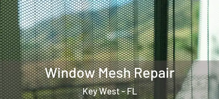 Window Mesh Repair Key West - FL